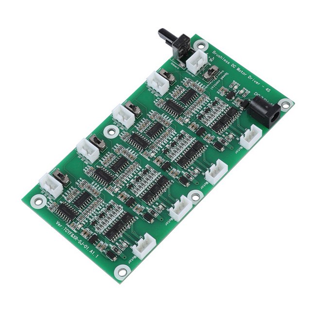 Brushless Motor PWM Phase Control Current Protection Brushless Motor Controller For PC Business