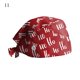 thumbnail image 1 of Nuevas gorras navideñas con estampado de Papá Noel, gorro para el cuidado de mascotas, gorro para trabajo de agencia, gorros de trabajo de belleza, gorro de enfermería de laboratorio, 1 of 4
