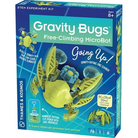 UPC: 0814743015654 | Fun & Educational Activity Kits Gravity Bugs – Free-Climbing MicroBot