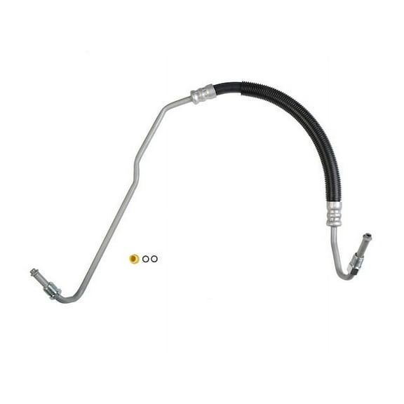Hydroboost To Gear Power Steering Pressure Line Hose Assembly - Compatible with 2005 - 2007 Ford F-250 Super Duty 2006