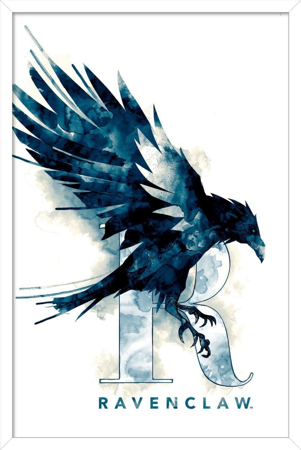 The Wizarding World: Harry Potter - Ravenclaw Illustrated House Logo Wall Poster
