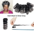 thumbnail image 2 of Benehair Toni Curl Crochet Braids Hair Extensions Short Curly Hair For Black Women Ombre Twist Braiding 10 inch 60 Roots, 2 of 8
