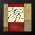 thumbnail image 2 of Pearce, Allison 12x12 Black Modern Framed Museum Art Print Titled - Joie de Vivre I, 2 of 5
