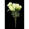thumbnail image 1 of Pack Of 1, 20" Artificial Silk Rose Bush 12 Heads - Greenish Ivory For Wedding Receptions, Baby Showers, Bridal Showers, Sweet 16 Celebration, 1 of 1