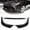 Painted Black, variant on Stay Tuned Performance For 16-18 Kia Optima SX SXL STP-Style Black Front Bumper Splitter Spoiler Lip