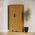 thumbnail image 4 of Maven Lane Vaughn Rustic Wooden Cabinet in Weathered Natural Finish, 4 of 7