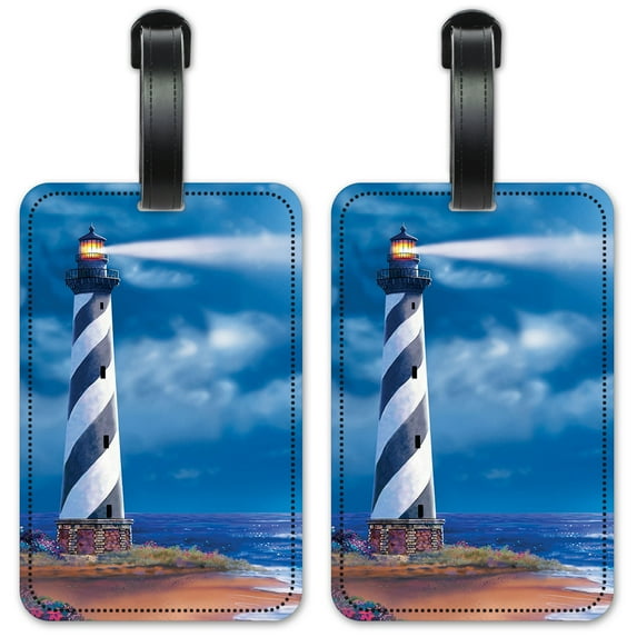 Cape Hatteras - Luggage ID Tags / Suitcase Identification Cards - Set of 2