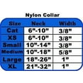 thumbnail image 2 of Pet Dog  Cat Nylon Collar or Leash, "Beach Bum", 2 of 2