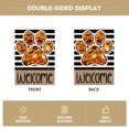thumbnail image 6 of Sm:)e Welcome Dog Paw Ghost Spider Web Bat Halloween Garden Flag 12 x 18 Inch, Double-Sided Printing, Outdoor Welcome Decor for Fall Yards, 6 of 6