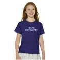 thumbnail image 4 of Game Developer Crewneck T Shirts Boy Girl Teen Brisco Brands XS, 4 of 6