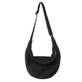 thumbnail image 1 of Bolso Bandolera Crescent Bolso Bandolera Gran Capacidad Bolso Bandolera (Negro), 1 of 9