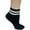 Navy (1 Pair), variant on Sierra Socks Unisex Rayon from Bamboo Quarter Hi Socks 3 Pack (Gray, 3 Pairs)