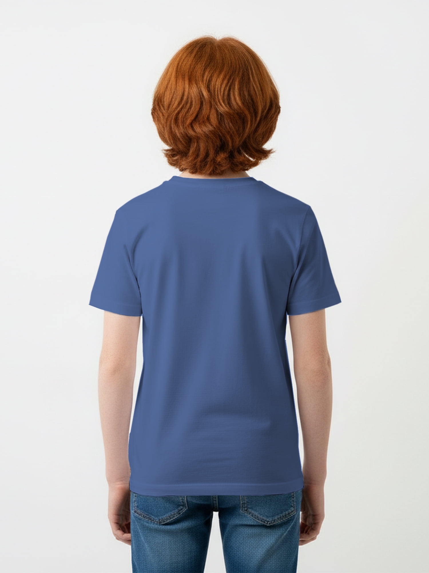 K-Pop Demon Hunters Boys' Graphic 2-Piece Set T-Shirts, Light Blue and Cool Peri, Sizes 4-18