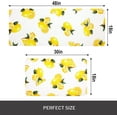 thumbnail image 5 of Lemon Kitchen Rugs and Mats Set of 2, Anti Fatigue Floor Mat, Waterproof PVC Leather Non Slip Kitchen Floor Mats,Comfort Doormat Standing Running Mats Area Rugs Carpet Decor for Kitchen, 5 of 6