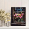 thumbnail image 2 of Vibrant Floral Impressionist Oil Painting Canvas Wall Art for Living Room Bedroom Dining Room Hallway Office Entryway, 2 of 8