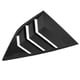 thumbnail image 4 of Carbon Fiber Style Rear Window Louver Shutter Vent Fits for Ford Focus ST RS MK3, 4 of 4