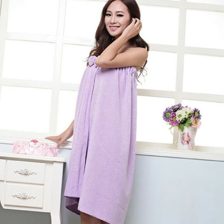 Sunisery Quick Dry Microfiber Bath Towel for Women, Absorbent Adjustable Bath Wrap Towel, Gym Spa Bath Beach Shower Swim Sauna Travel Body Wrap