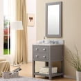 thumbnail image 4 of Water Creation MADALYN24E 24 in. Madalyn Collection Espresso Single Rectangular Sink Bathroom Vanity, Chrome, 4 of 8