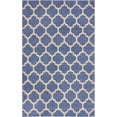 thumbnail image 3 of Unique Loom Trellis Collection Area Rug - Philadelphia (3' 3" x 5' 3" Rectangle Light Blue/Beige), 3 of 7