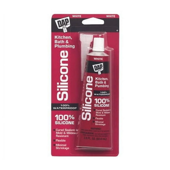 Dap 00750 White Silicon Bathtub Caulk