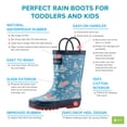 thumbnail image 3 of Oaki Kids Waterproof Rain Boots with Easy-On Handles, 3 of 3