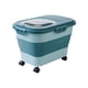 thumbnail image 4 of Contenedor de almacenamiento de comida para gatos a prueba de fugas con tapas caja de arroz grande a prueba de humedad de 10 kg Verde claro Yuyangstore Contenedor de almacenamiento, 4 of 8