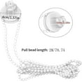 thumbnail image 3 of Roller Blind Spares Replacement Repair Kit 25mm Roller Blind Fittings Roller Blind Kit Curtain Roller Blind Accessories With 2m Beaded Chain Spare B, 3 of 5