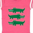 thumbnail image 4 of Inktastic Alligator Crocodile Reptile Girls Baby Bodysuit, 4 of 5
