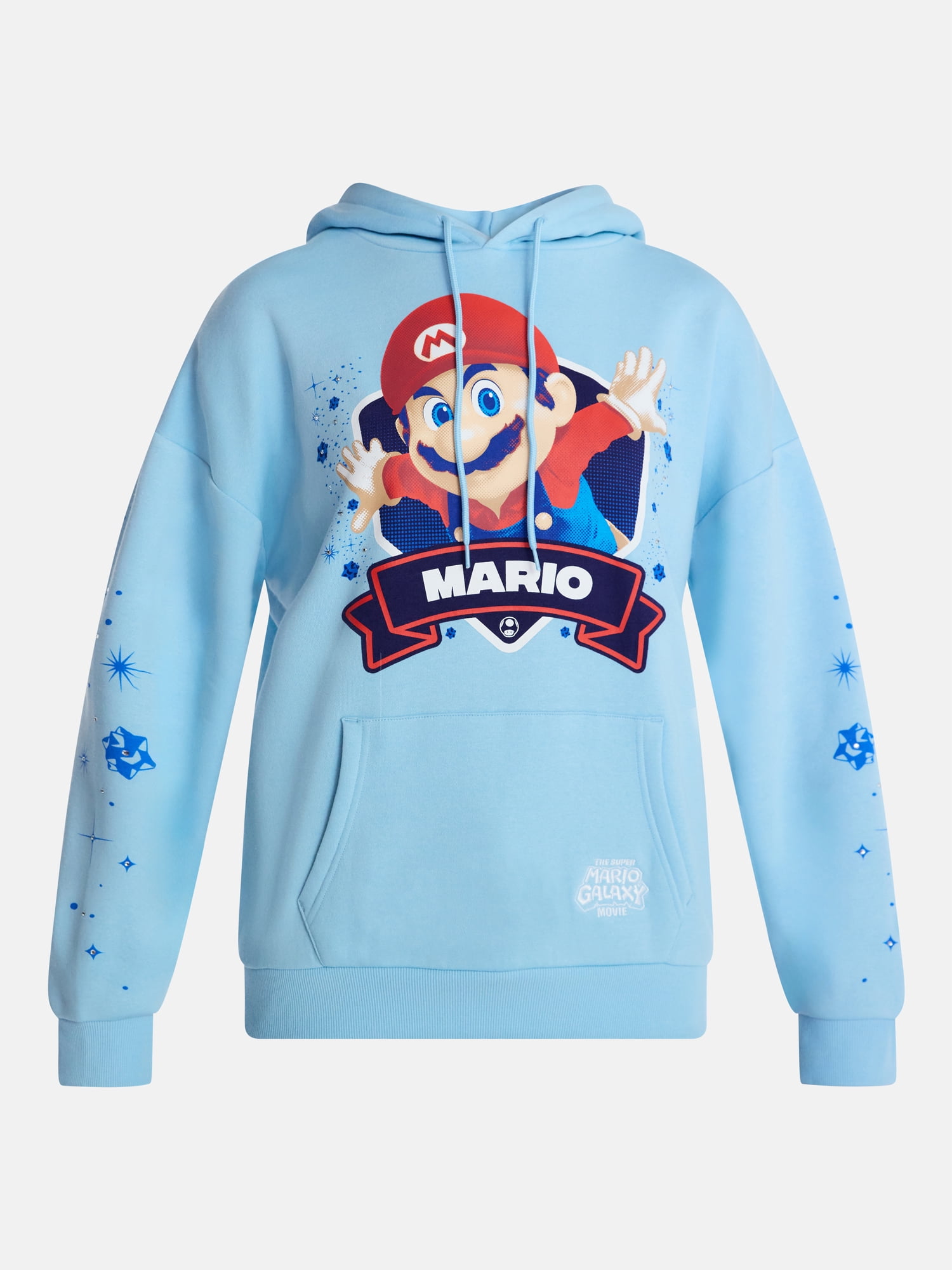 Super Mario Galaxy Movie Women's Graphic Hoodie, Sizes XXS-XXL