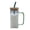 C, variant on Partheme Exquisite 400ml Glass Cup with Lid and Straw, Drinking Glasses Home Beer Mug Iced Coffee Tumbler Milk Beverage Cup Practical, E