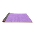 thumbnail image 2 of Ahgly Company Indoor Round Abstract Purple Contemporary Area Rugs, 6' Round, 2 of 4