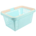 thumbnail image 6 of 2 Pieces Storage Basket Fruit Rack Crate Office Child Sky-blue, 6 of 8