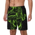 thumbnail image 1 of Fotbe DINOSAUR IN SPACE Traje de Baño para Hombre – Shorts de Natación de Secado Rápido con Forro y Bolsillos-Small, 1 of 6