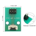 thumbnail image 2 of Uxcell FFC FPC Connector Board 5 Pin 0.5mm 2.54mm to 1.0mm 2.54mm Printer PCB Converter Board, 2 of 5