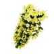 thumbnail image 4 of 4 pétalos de flores artificiales colgantes, violetas, imitación de enredadera, decoración para bodas y hogar (amarillas), 4 of 5