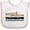 White and Pink, variant on Inktastic Trombone Music Joke Band Boys or Girls Baby Bib