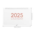 thumbnail image 6 of HEANUJJ 2025 Office Desk Calendar in Red with Clear Large Fonts and Convenient Desktop Size, 6 of 7