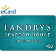 Landry's Seafood $50 Gift Card (email delivery)