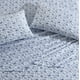 thumbnail image 2 of Set de fundas de almohada Laura Ashley Lorelei de satén de algodón azul oscuro, 2 of 3