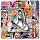 thumbnail image 1 of Skateboard Stickers - 50 Pcs Cartoon Sports Activities Decals Ball Vinyl Decoration DIY Funny Creative Decor for Teens Party Supplies for Adults (Skat, 1 of 4
