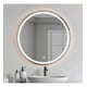 thumbnail image 1 of Espejo Circular Inteligente 45 cm con Luz LED Frontal - Diseño Moderno para Baño o Habitación con Botón Touch, 1 of 8