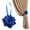 Blue, variant on Clearance Under $0.66! Rose Curtain Tiebacks with Magnetic Holders for Window Drapes Bed Canopy Decor