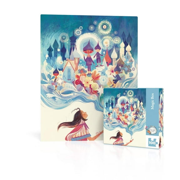 New York Puzzle Company Magic Box Mini 100 Piece Mini Puzzle