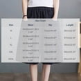 thumbnail image 4 of Women's Soft Fabric Mid Elastic Waist Capris with Pockets, Straight Leg Cropped Pants, Casual Comfortable Summer Beach Workout Pants | VerBelle,Khaki L, 4 of 7