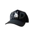 thumbnail image 2 of Vago Gorra Negra Bad Estilo Streetwear con Picos Metalicos y Gamuza, 2 of 5