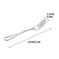 thumbnail image 6 of Tupukom 1-25Pcs Dinner Forks,6.7in Mirror Polished Stainless Steel Silverware Forks for Home,Kitchen and Restaurant, 6 of 7