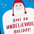 thumbnail image 4 of Tarjeta de Navidad Hallmark Venmo Yeti 13x18 cm, 4 of 8