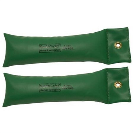 Fabrication Enterprises 10-0361-2 Softgrip Flexible Hand Weight, 8 lbs - Pair