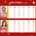 thumbnail image 2 of GYRATEDREAM Matching Family Christmas Pajamas Long Sleeve Button Down PJs Sets Holiday Sleepwear Loungewear, 2 of 8