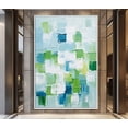 thumbnail image 5 of Large Abstract Painting Handmade Acrylic On Canvas Stunning Home Decor Vibrant Canvas Painting Housewarming Gift Wall Art, 5 of 9